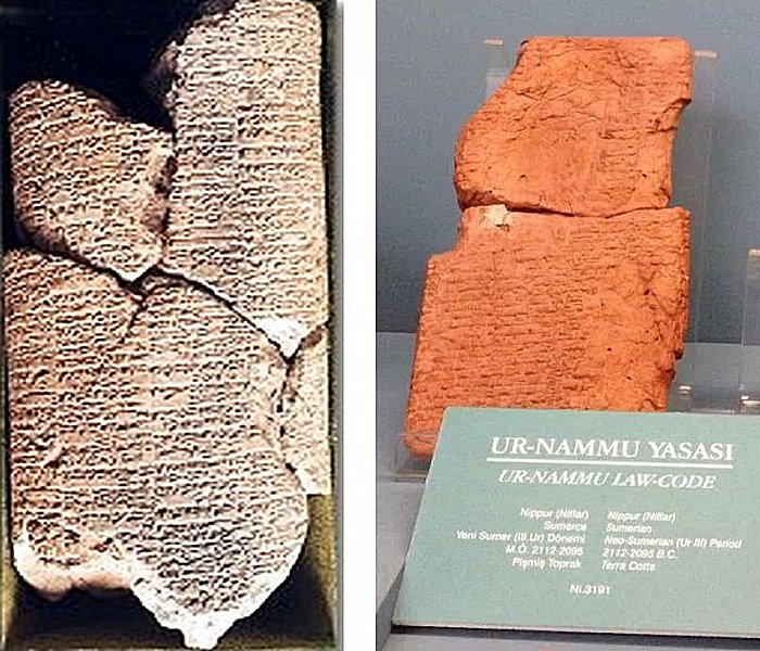 Codes Of Ur Nammu World’s Oldest Known Law Code Ancient Pages