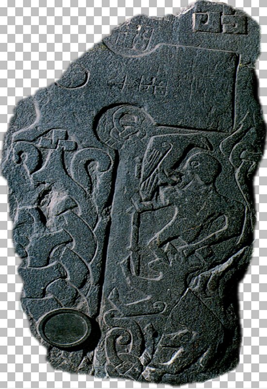 10th century panel from a Vikingera cross on the Isle of Man