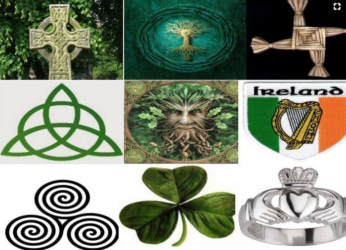 Irish Celtic Symbols And Meanings Chart