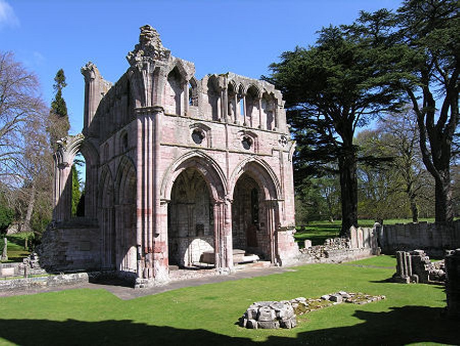 On This Day In History Dryburgh Abbey One Of Most Beautiful Of All