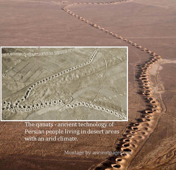 Qanats Ancient 3,000YearOld Underground Irrigation Canals Invented