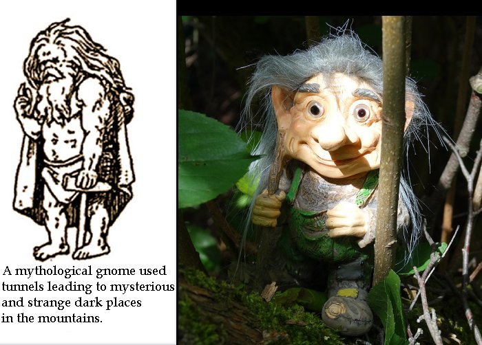Gnomes Fantastic Supernatural Creatures Knowing Secrets Of Earth