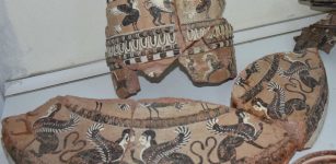 Unique 2,500-Year-Old Ritual Wash Basin Painted With Mythological Figures Discovered In The Ancient City Of Klazomenai