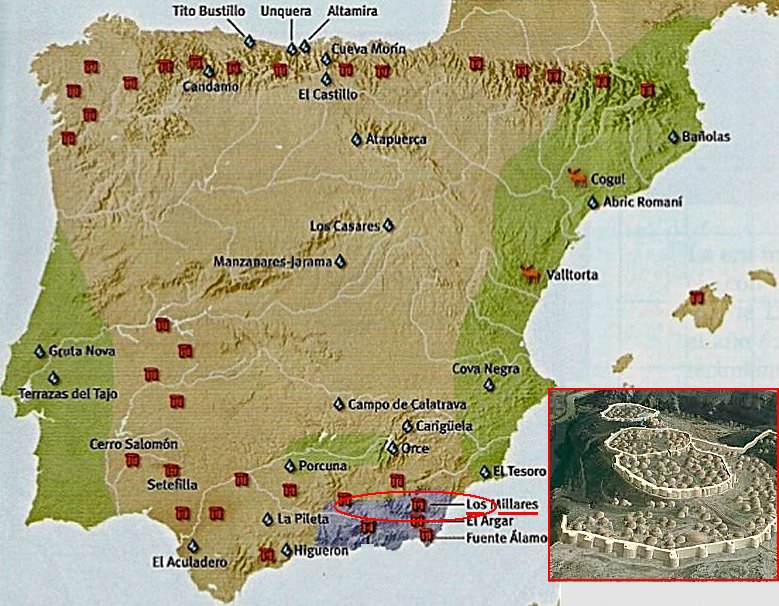 Los Millares - 5,000-Year-Old Advanced Copper City In Europe