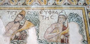 Mosaicos mais bonitos na antiga cidade de Hadrianópolis, no norte da Turquia