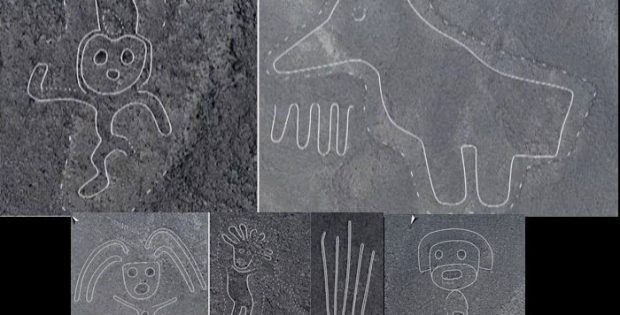 168 geoglifos desconhecidos descobertos no deserto de Nazca por drones