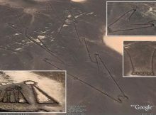 Mysterious structures seen from space, Saudi Arabia