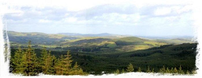 The Iron Mountain, where the Tuatha De Danaan landed in a dark, dense cloud.