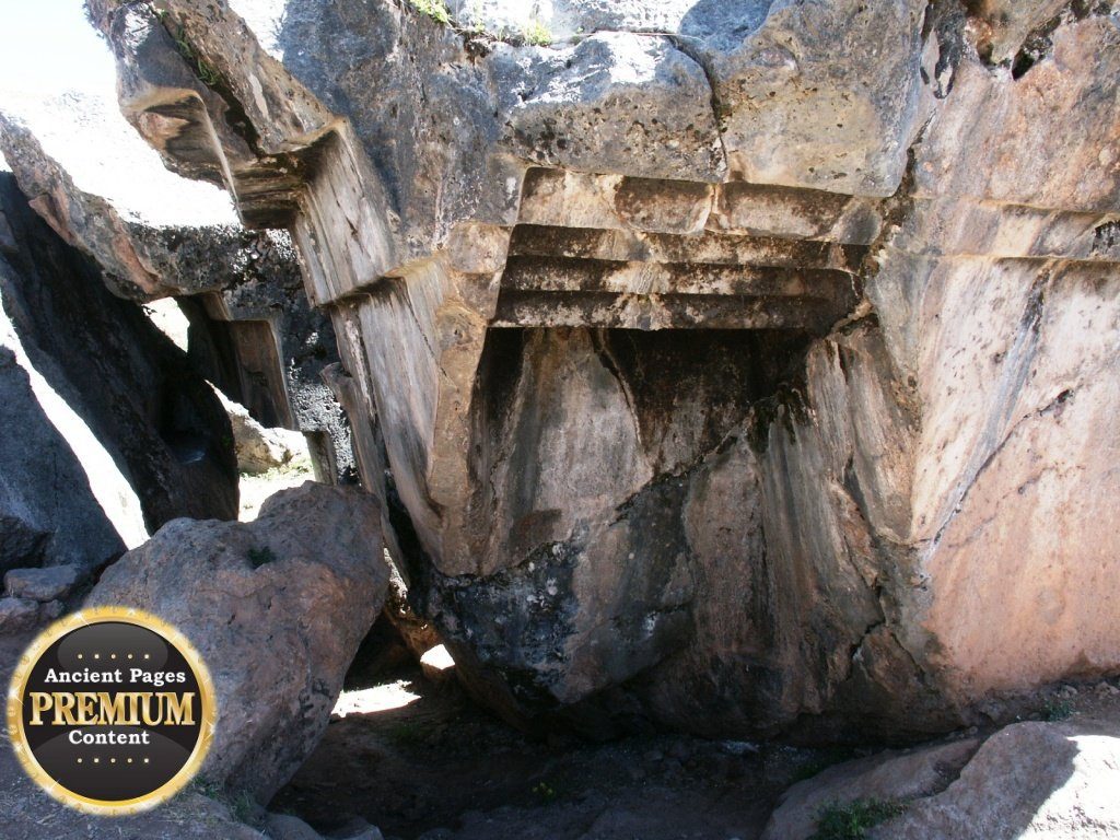 Enigma Of Ancient Upside Down Stairs At Sacsayhuamán