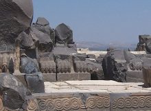 Unsolved Mystery Of The Giant Footprints Outside The Ain Dara Temple