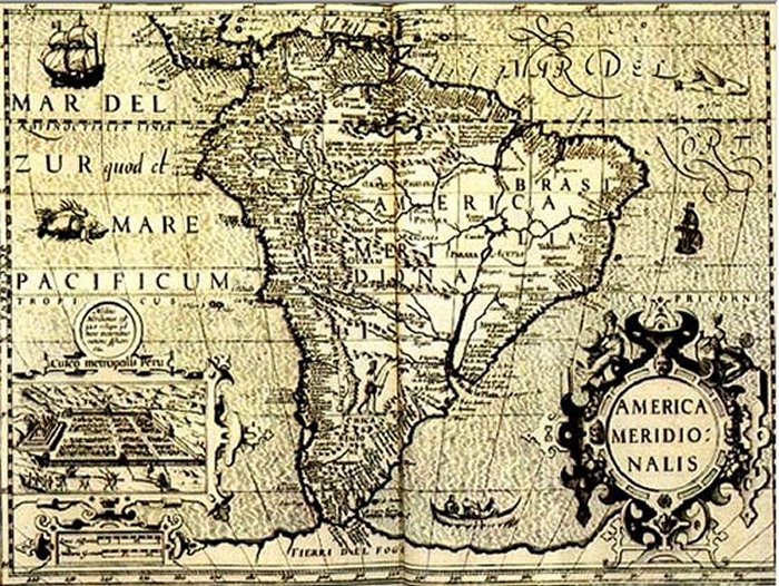 Mercator map 1569