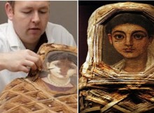 Hidden color in mummy portraits