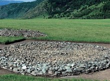 Burial mound, Semey, Kazakhstana