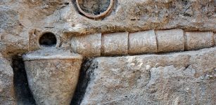 Ancient aqueduct system was once a part of a historical castle in Boroujerd. Photo: Mehr News Agency