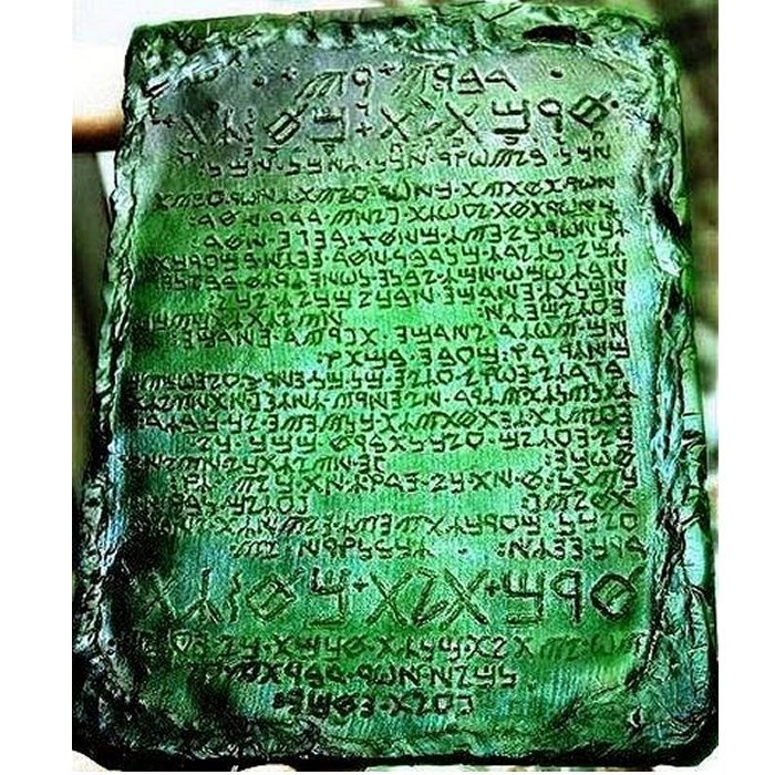 Mysterious Emerald Tablet - Ancient Time-Capsule Of Forbidden Knowledge