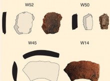 Examples of Wañelek pottery.