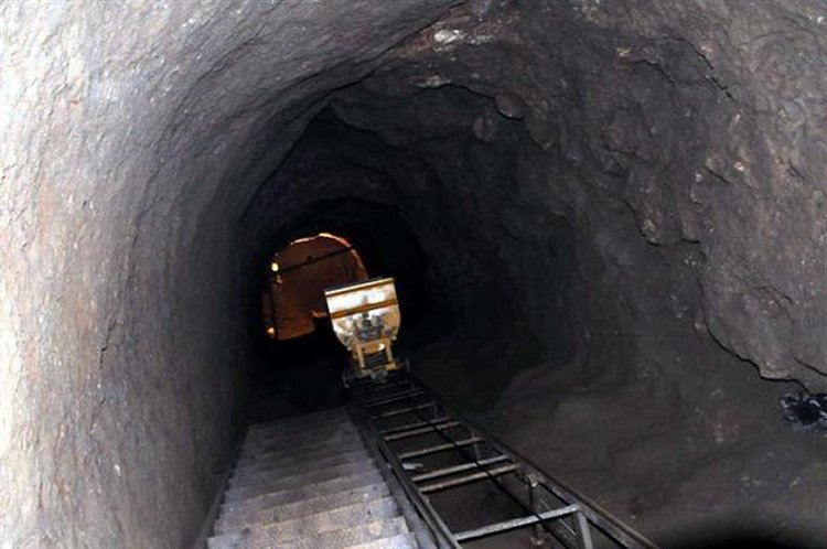 The tunnel in the northern province of Tokat, known as Ceylanyolu, is estimated to be 350 meters long.