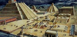 City ofTenochtitlan at the height of its glory and power