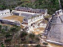 Ancient City Of Uxmal And Magnificent Pyramid Of The Magician