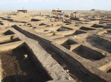 The oldest archaeological evidence discovered in Tel Al-Dafna dates back to the ancient Egyptian 26th dynasty, though the lava remains can be from an era before the 26th dynasty. Credits: Egyptian Ministry of Antiquities