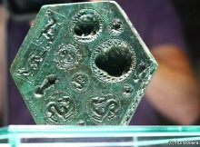 Unique 2,000-Year-Old Hexagonal-Shaped Bronze Matrix Of Sarmizegetusa Regia, Romania