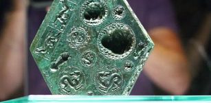 Unique 2,000-Year-Old Hexagonal-Shaped Bronze Matrix Of Sarmizegetusa Regia, Romania