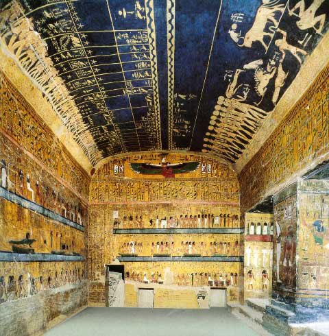 Tomb Of Pharaoh Seti I Is The Largest Tomb In The Valley Of The Kings