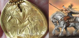 Discovered Gold Pendant Of Odin And His Horse Sleipnir Might Be Linked To The Heruli Tribe