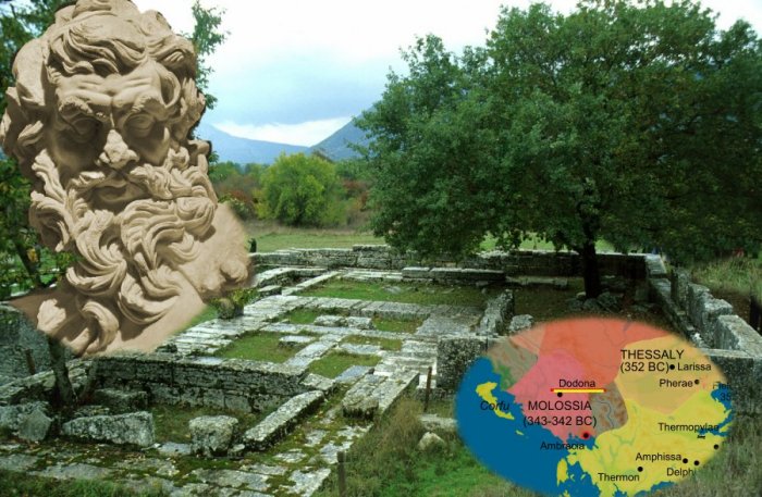 Oldest Greek Oracle At Dodona And Zeus Sacred Oak Tree