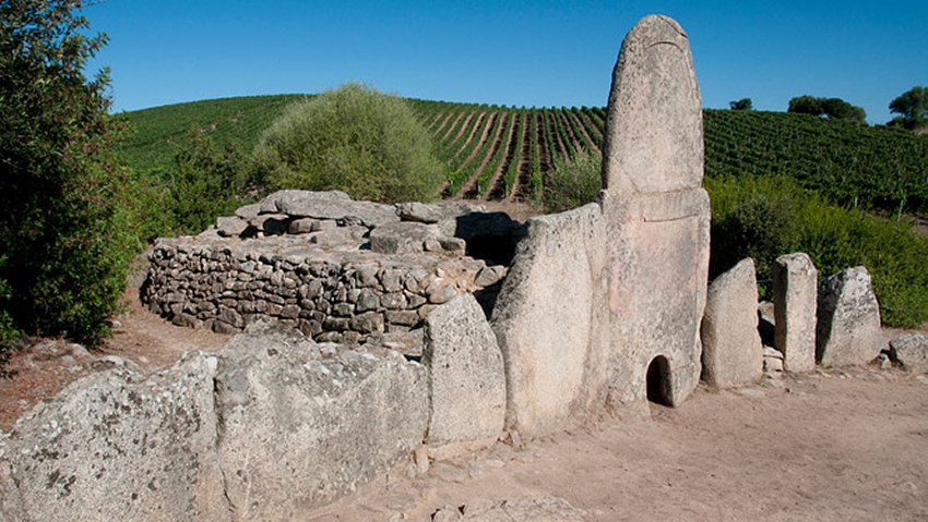 The Giants' Grave of Coddu Vecchiu. Image credit: Italian Ways
