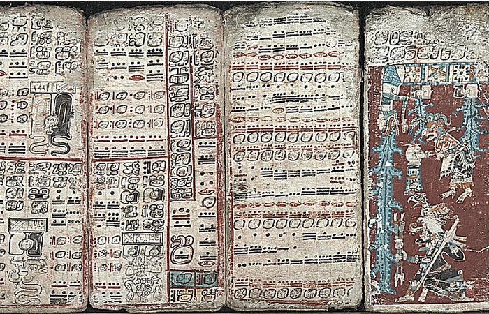 Dresden Codex - The Oldest And Best Preserved Maya Codice -The Work Of At Least Eight Distinct Scribes Dresden Codex - Probably The Oldest And Best Preserved Maya Codice -The Work Of At Least Eight Distinct Scribes