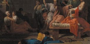 The Death of Socrates by Pierre Peyron, 1787.