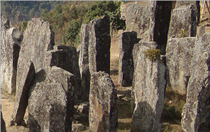 Menhirs at Willong Khullen. Willong