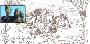 Ask And Embla: First Human Pair Created By Powerful God Odin And His Two Brothers