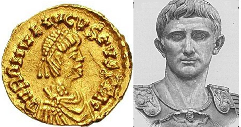 Emperor Romulus Augustus (461 – 476 AD)