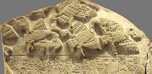 Sumerian Stele Of The Vultures: Oldest Known Historical Records Carved On Limestone
