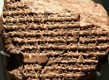 Cuneiform tablet mentioning the Battle of Gaugamela and Alexander's entry into Babylon , British Museum .