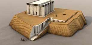 White Temple Of God Anu In Sacred Precinct Of Kullaba At Uruk