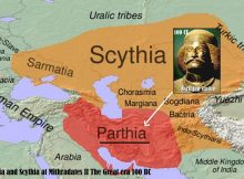 parthian map