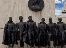 Obelisk standing 44 meters tall, celebrating the victorious battle of Ayacucho of 1824