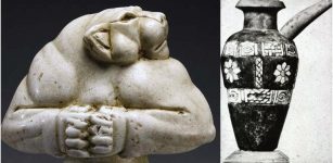 Jemdet Nasr - Lioness Figurine, pottery