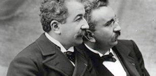 The Lumiére brothers - Auguste and Louis. Auguste (left) and Louis (right).