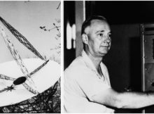 On December 22, 1911, Grote Reber, amateur astronomer and radio engineer, was born in Chicago.He was a ham radio operator, studied radio engineering, and worked for various radio manufacturers in Chicago from 1933 to 1947. He self-financed and built the first radio telescope.