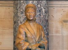 Rosa Parks statue by Eugene Daub (2013), in National Statuary Hall, United States Capitol