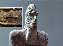 Mighty Enlil Of The Sumerian Pantheon Of Gods