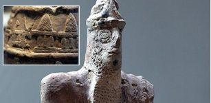 Mighty Enlil Of The Sumerian Pantheon Of Gods