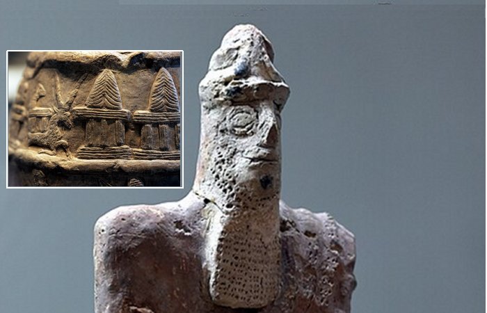Mighty Enlil Of The Sumerian Pantheon Of Gods