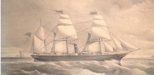 After leaving Liverpool harbor on March 1, 1854, Inman Line's SS City of Glasgow was never seen again.