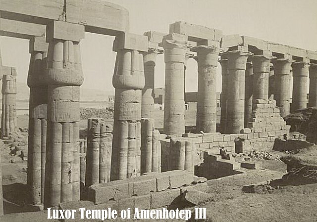 Luxor Temple of Amenhotep III. source: Wikipedia.