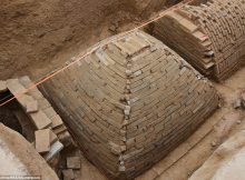 Mysterious Pyramid-Shaped Tomb Discovered In China